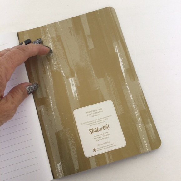 STUDIO OH! SET OF  TWO NOTEBOOKS NWT - Picture 4 of 11